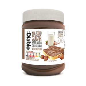 Hazelnut & Chocolate Spread No Added Sugar (Diablo) 350g