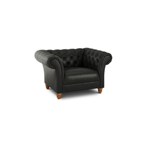 Montgomery Armchair in Ash Leather