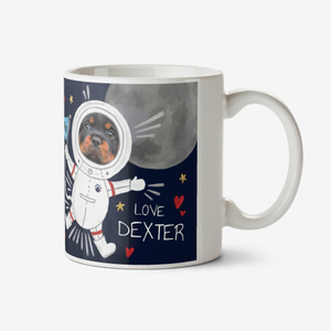 I Wuff You To The Moon And Back! Photo Upload Mug