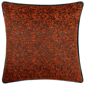 Paoletti Galaxy Chenille Piped Filled Cushion 50cm x 50cm Copper