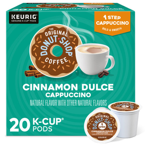 The Original Donut Shop Cinnamon Dulce Cappuccino K-Cups – 20 Count