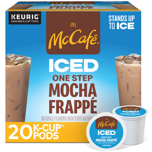 McCafé Mocha Frappé K-Cups, Brew Over Ice – 24 Count