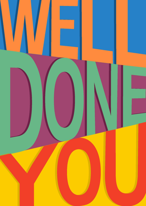 Well Done You Card