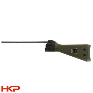 HK91, G3 Fixed Buttstock with Enhanced Heavy Buffer - Jungle Green - Surplus