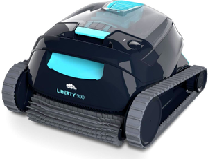 Dolphin Liberty 300 Eco Senza Fili Cordless con Clicker - Robot Pulitore Piscina a Batteria fino a 10 Mt - FONDO + PARETI + LINEA - MY2026