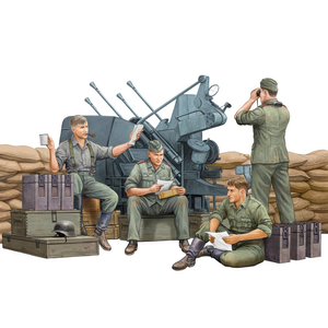 Trumpeter 432 German Anti-aircraft Gun Crew 1:35 Model Kit