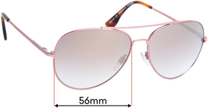 Sunglass Fix Replacement Lenses for Country Road CR Sun Rx 25 - 56mm Wide