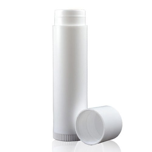 4.5gm White Lip Balm Tube With Cap (Twist Base)
