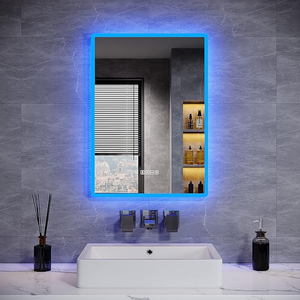 ELEGANT 500 x 700mm Bluetooth Illuminated Bathroom Mirrors with Shaver Socket