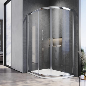 ELEGANT 1200X800MM Reversible Left/Right Offset Shower Enclosure 5mm Tempered Glass