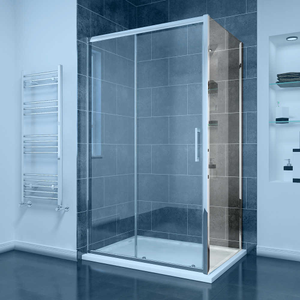 ELEGANT Side Panel For Framed Easy Clean Shower Doors & Cubicles 8mm Tempered Glass (Height-1900mm)