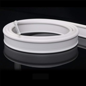 ELEGANT Soft Rubber Shower Seal for Folding Bath Screen Enclosure 1.2 metre Long White Colour