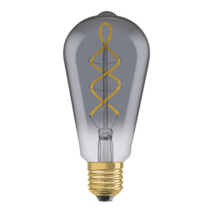 Vintage 1906 LED ST64 4W (15W eqv.) E27 1800K Smoked Ledvance