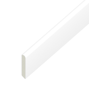 Eurocell uPVC Multi-Purpose Trim - White, 5m x Width 30mm