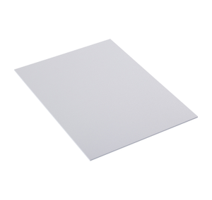 White Palight uPVC Hygiene Wall Cladding 2.5mm Thick Panel - Length 2.44m x Width 1.22m