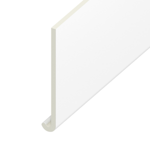 Eurocell uPVC Bullnose Window Board – White, 5m x 210mm