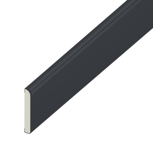 Eurocell uPVC Multi-Purpose Trim - Anthracite Grey Smooth, 5m x 45mm
