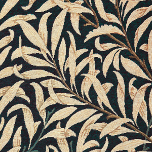 William Morris Willow Boughs Tapestry Fabric Ebony
