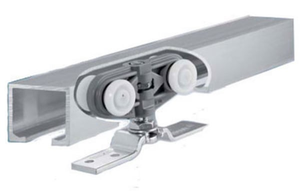 Rollan 40 Sliding Door Fittings and Track 2800 mm Standard finish
