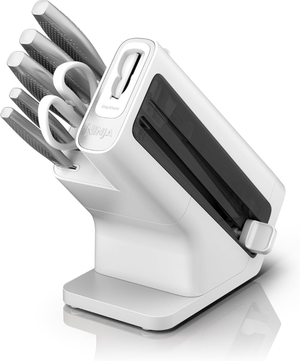 Ninja K62006EUWH Stay Sharp Stainless 6-Piece Knife Set & White Block White