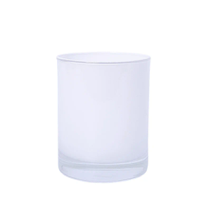 Karen 30cl Gloss White Candle Glass - Box of 6