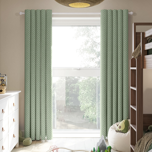 Jaipur, Bottle Green - Made to Measure Curtains