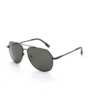 Cruiser Aviator Polarised Sunglasses in Black