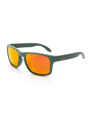 Ranger Recycled Polarised Sunglasses in Green