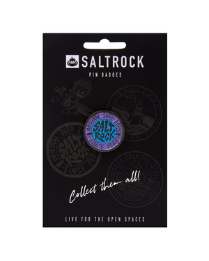 Essential Pin Badge in Blue
