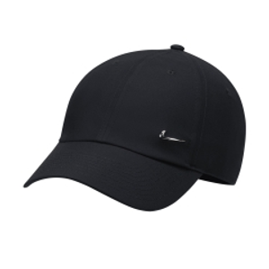 Nike Dri-FIT Club Cappello - Black/Metallic Silver