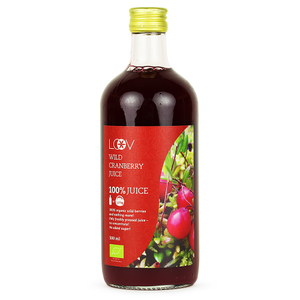 Organic Wild Cranberry Juice (Loov) 500ml