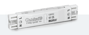 Quickwire QSP32 2 Way Splitter Easily Extend or Repair a Cable Run 16amps - Maintenance Free