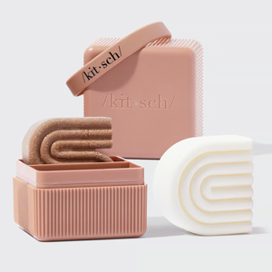 Kitsch 2-Compartment Travel Case - Terracotta