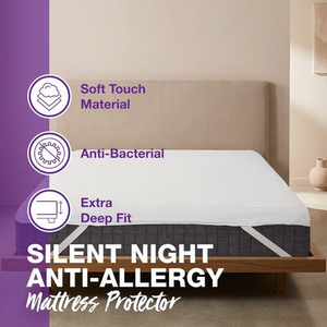 SILENT NIGHT ANTI ALLERGY Mattress Protector DB