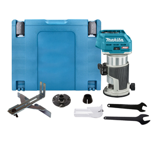 Makita RT001GZ20 40V Max XGT Cordless Brushless 6mm/8mm 1/4" & 3/8" AWS 1160W Router/Trimmer With Case