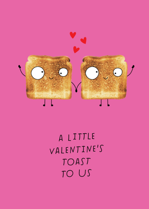 Kate Smith Co. Little Toast Valentine's Day Card