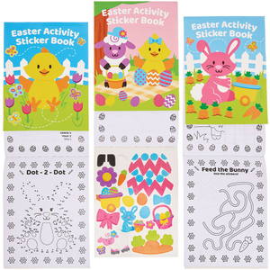 Easter Sticker Activity Books
