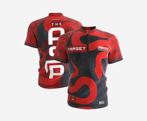 Target Darts Official Nathan Aspinall 3X-Large 3XL Collarless Short Sleeved Coolplay Playing Shirt