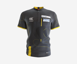Target Darts Official Scott Williams 2X-Large 2XL Collarless Short Sleeved Coolplay Playing Shirt