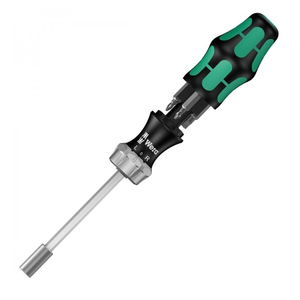 Wera 073660 Ratcheting Bit Screwdriver Kraftform Kompakt 1/4" Hex Ratchet