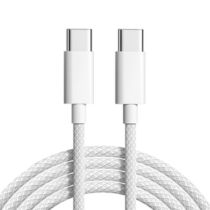 USB Type-C To USB Type-C Nylon Cable PD 60W 3A Fast Charging & Data Sync (1m)
