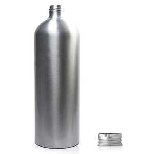 1 Litre Aluminium Bottle & 28mm Aluminium Cap