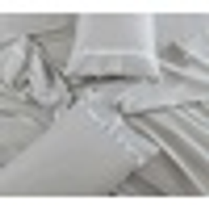 Ambassador 1000 TC Embroidered Sheet Set Pearl Silver