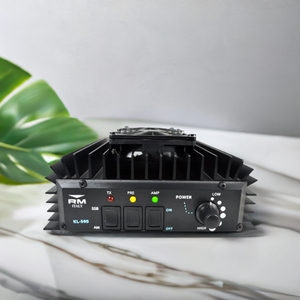 RM KL505V is a 3.6-30MHz linear amplifier with a built-in pre-amp.