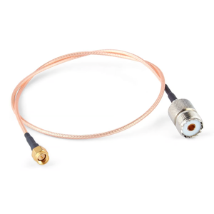 Moonraker RG316 50cm Patch Lead – SMA Male to SO-239 Female