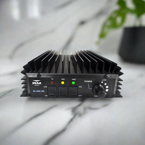 RM KL503HD 25-30 MHz mobile amplifier including pre-amplifier.