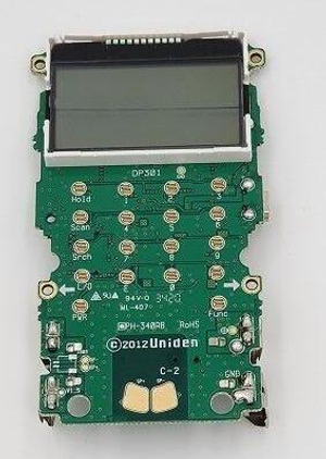 keypad PCB assembly for the UBC125XLT is a crucial component that facilitates user interaction with the device.