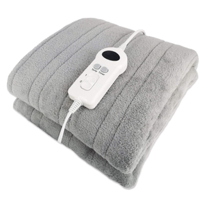 De Vielle Electric Fleece Throw Blanket 200G - Grey
