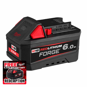 Milwaukee M18 FB6 18V Forge 6.0 Ah Battery