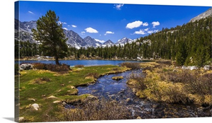 Heart Lake In Little Lakes Valley, John Muir Wilderness, California, USA